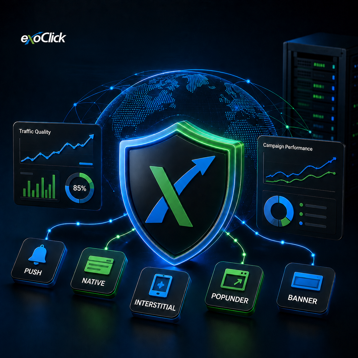 ExoClick traffic protected by JuicyTraffic